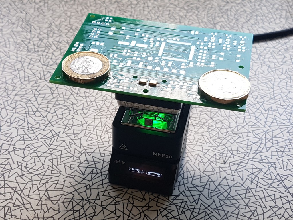 PCB heater in action